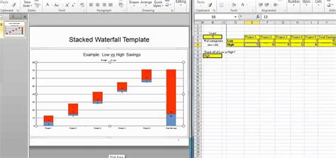 Waterfall Chart Excel Template