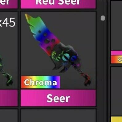 Gear | MM2|Chroma Seer - In-Game Items - Gameflip