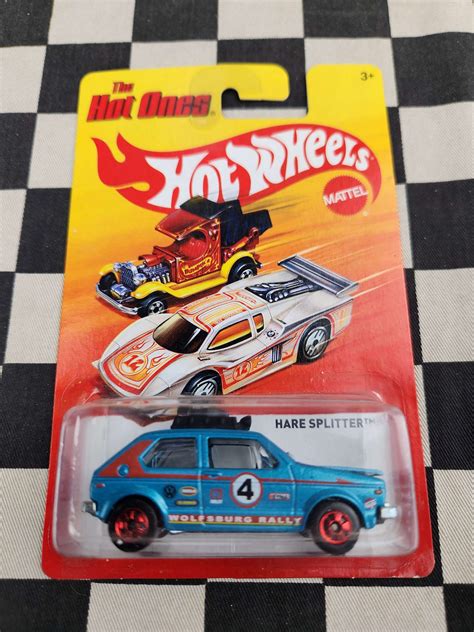 Hot Wheels The Hot Ones Hare Splitter VW Golf Rabbit Rally Kustomkollector