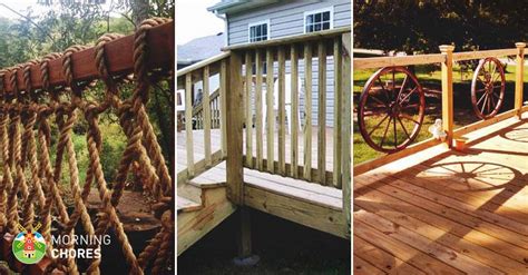 32 DIY Deck Railing Ideas & Designs That Are Sure to Inspire You