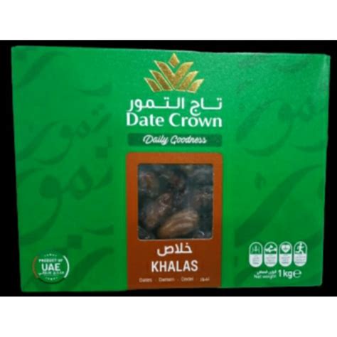 Jual Exp 2025 Desember Kurma Kurma Date Crown Khalas 1kg Khalas Date