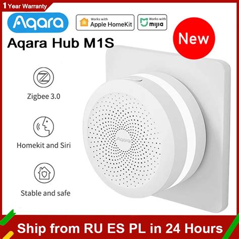 Aqara Hub Intelligent M S Gateway Sans Fil Zigbee Wi Fi Rgb