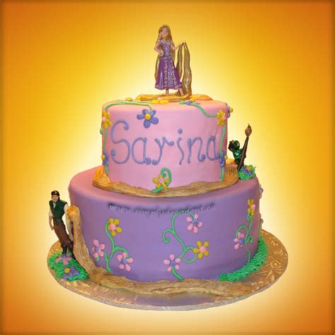 Rapunzel Full Sheet Cake