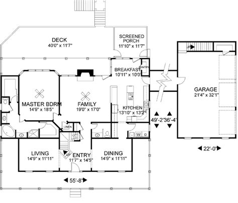 House Plans With Breezeway Between And Garage House Design Ideas