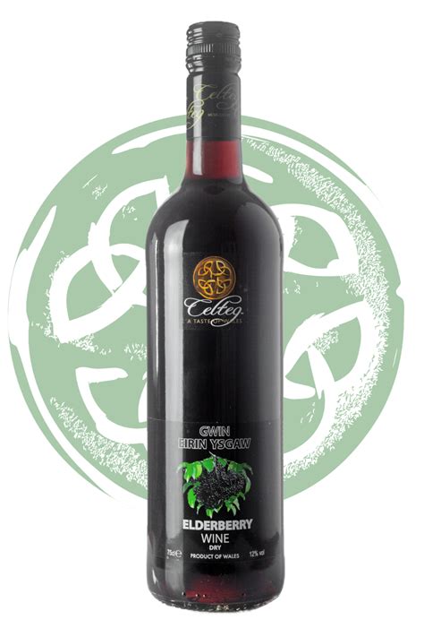 Buy Celteg Elderberry Wine 750ml 12 Abv Uk Celtic Country Wines