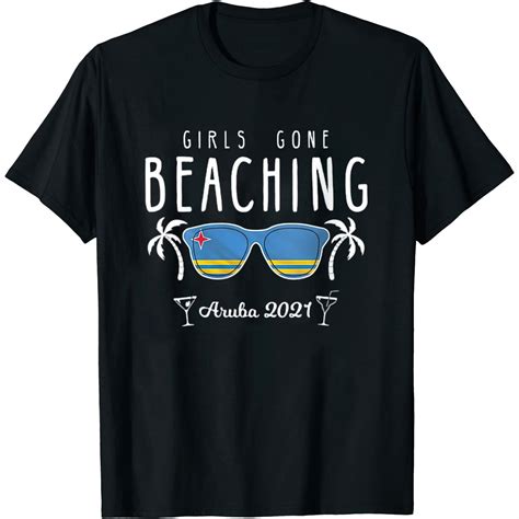 Womens Girls Gone Beaching Bachelorette Girls Trip Aruba 2021 Round