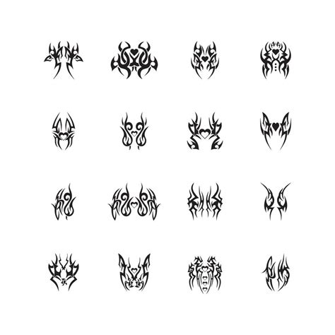 tribal tattoo icon vector illustration design 8440721 Vector Art at ...