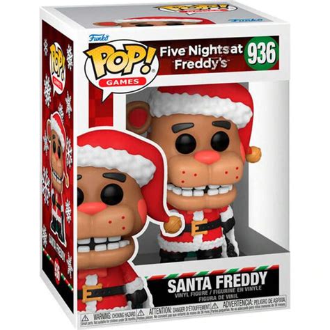 Funko Five Nights At Freddys Holiday Santa Freddy Pop Figur Limited