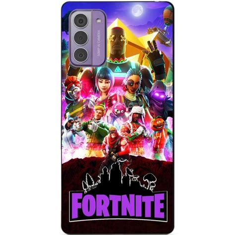 Чехол силиконовый бампер Candy для Nokia G42 с рисунком Fortnite ...