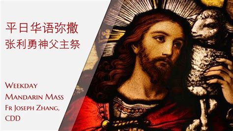 2023 04 29 圣女加大利纳主徒会张利勇神父主祭 Mandarin Mass celebrated by Fr Joseph