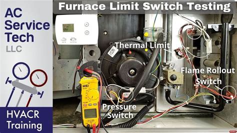 Quickly Testing Gas Furnace Safetylimit Switches Youtube Hvac