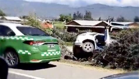 Sujeto Que Robó Auto Muere Abatido Por Carabineros Luego Que Intentara