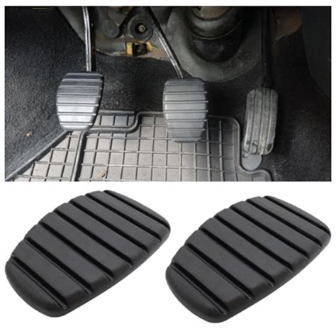 Pcs Car Clutch Brake Rubber Pedal Pad Replacement Cover For Renault