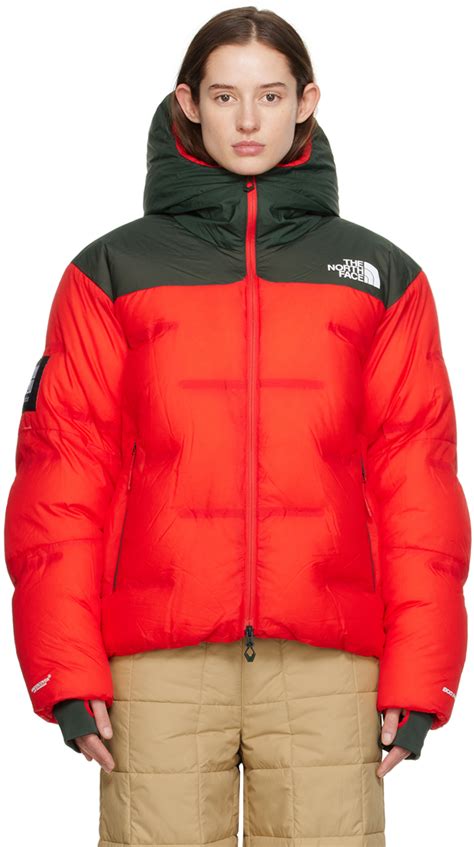 Undercover Red Green The North Face Edition Nuptse Down Jacket Ssense