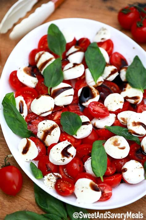 Best Caprese Salad Recipe [video] Sweet And Savory Meals