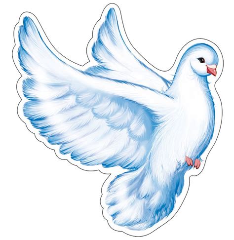Картинка голубь мира для детей