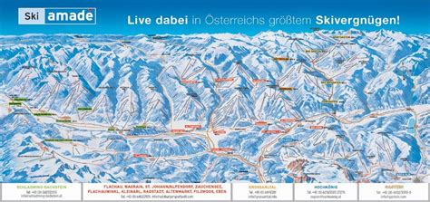 St Johann Alpendorf Piste Map Plan Of Ski Slopes And Lifts Onthesnow