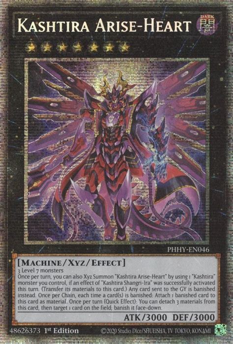 Kashtira Arise Heart Starlight Rare Photon Hypernova Yugioh