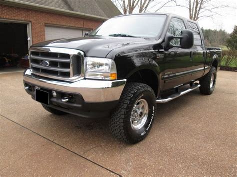 Sell Used 2002 Ford F 250 73l Powerstroke Crew Cab Pickup Lariat In