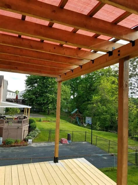 How to Build a Pergola on an Existing Deck That Will Stay Strong and ...