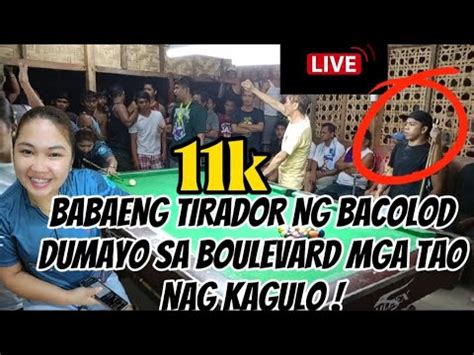 BABAENG TIRADOR NG BACOLOD DUMAYO SA BOULEVARD MGA TAO NAGKAGULO