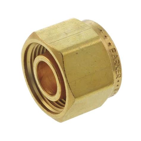 Parker 3 8 Compression Brass Cap 6BLP6 B Zoro