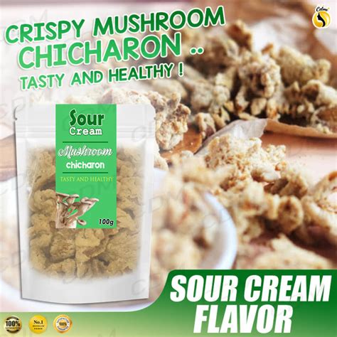 Mushroom Chicharon 100g Flavored Flavored Chicharon Dried