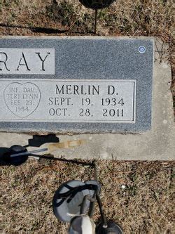 Merlin Duane Ray 1934 2011 Memorial Find A Grave