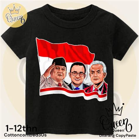 Jual Kaos Calon Presiden Indonesia Shopee Indonesia