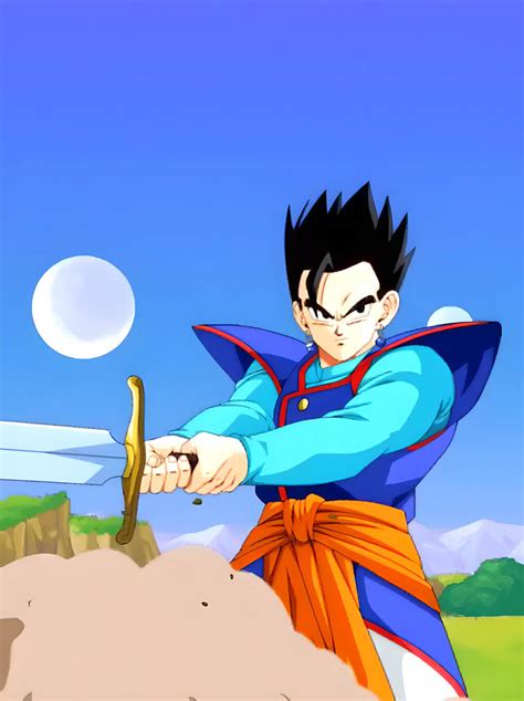 Gohan Training With The Z Sword By Johnny120588 On Deviantart