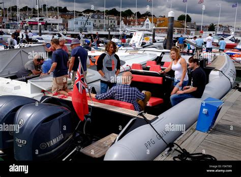 The Yacht Haven Cowes Classic Power Boat Race Cowes Isle Of