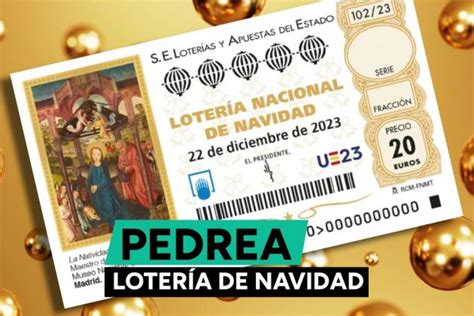 Pedrea Loter A De Navidad Comprobar N Mero