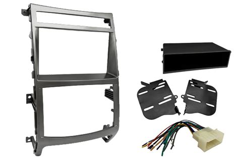 Singledouble Iso Din Stereo Dash Trim Kit And Wiring Harness Radio Install Bundle Ebay