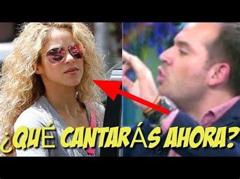 PERIODISTA ESPAÑOL ATACA a Shakira por DECLARARSE CULPABLE en el JUICIO