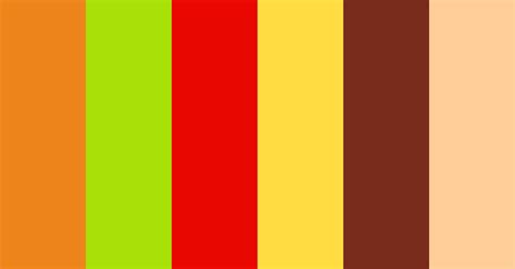 Mcdonalds Burger Color Scheme Brown