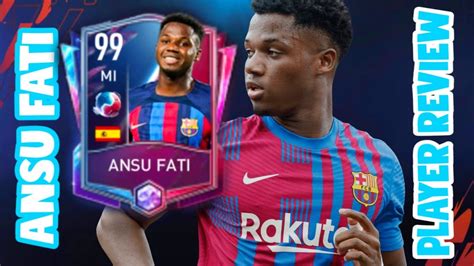 ANSU FATI 99 DE GRL EL MEJOR EI DE FIFA MOBILE 22 ESTA CHETADO PLAYER