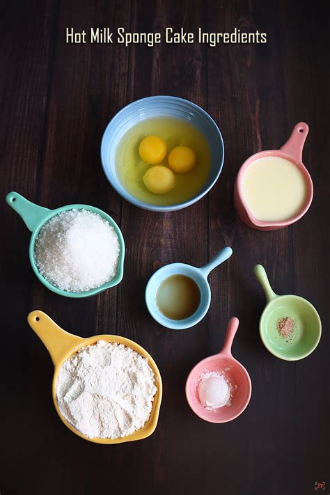 Hot Milk Cake Recipe Sharmis Passions