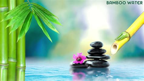 Bamboo Water Fountain Best Relaxing Piano Music Flowing Water