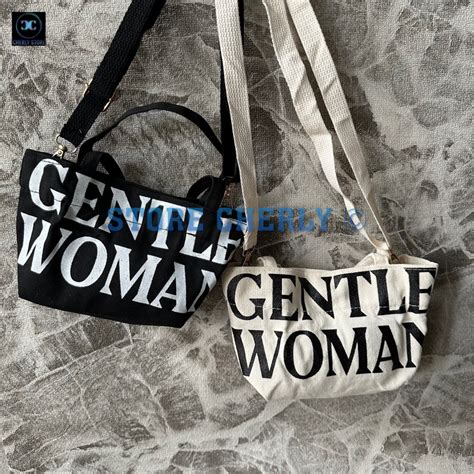 Jual Mini Tote Bag Gentle Woman Micro Denim Kanvas Tas Mini Micro Totebag Canvas Totebag