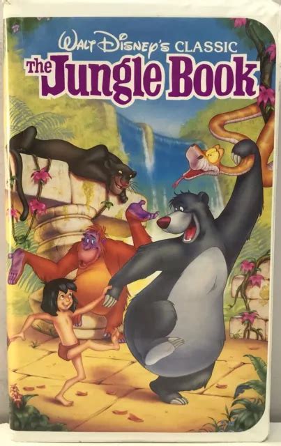 Bande Vid O Disney S The Jungle Book Vhs Diamant Noir Classiques