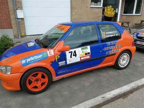 Peugeot 106 Rallye 1 6l 8v GrN Avec CT Pour La Vente En Belgique