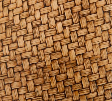 Premium Photo Old Woven Wood Pattern