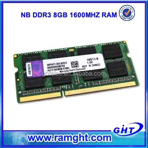 Laptop Ram Oem Odm Sdram 8gb Ddr3l-1600 Sodimm - Buy 8gb Ddr3l-1600 ...