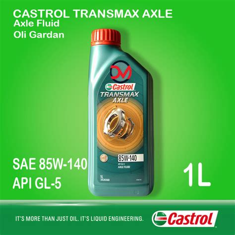 Jual Castrol Transmax Axle 85W 140 Oli Gardan GL 5 Tr Max 85W 140