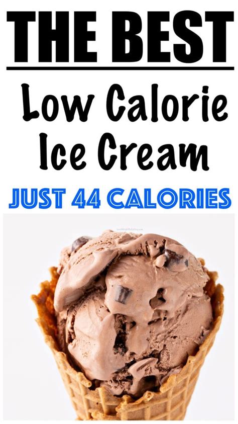 Low Calorie Ice Cream - Lose Weight By Eating