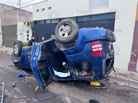 Impresionante Volcadura En G Mez Y Casta Eda Deja Cuantiosos Da Os