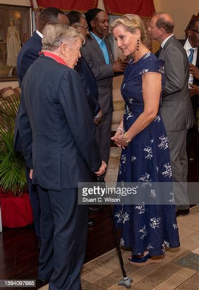 Sophie Countess Of Wessex And Prince Edward Earl Of Wessex Speak To News Photo Getty Images