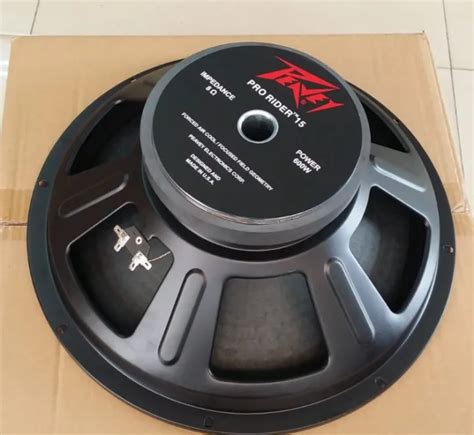 Peavey Pro Rider 15 Inch Speaker Komponen Pro Rider 600 Watt Lazada