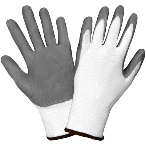 White And Grey Nitrile Coated Gloves For Industrial Use At Rs 25 Pair