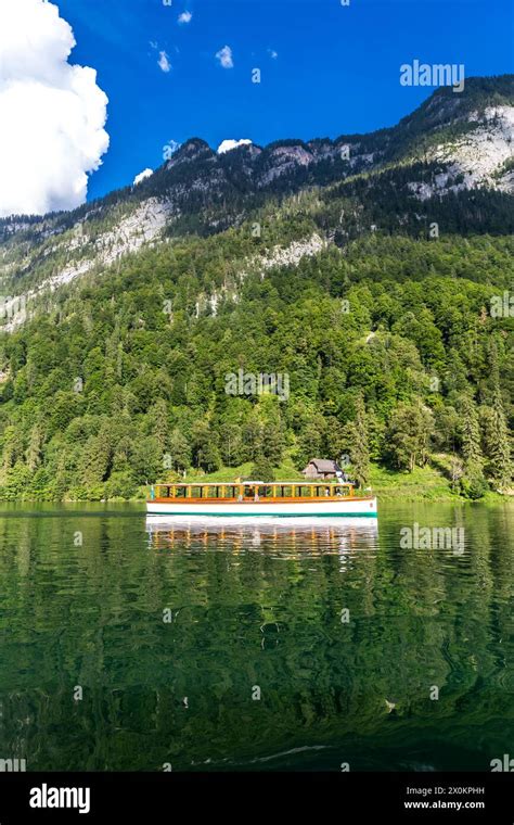 Boat trip on Königssee Königssee Berchtesgadener Land Bavaria